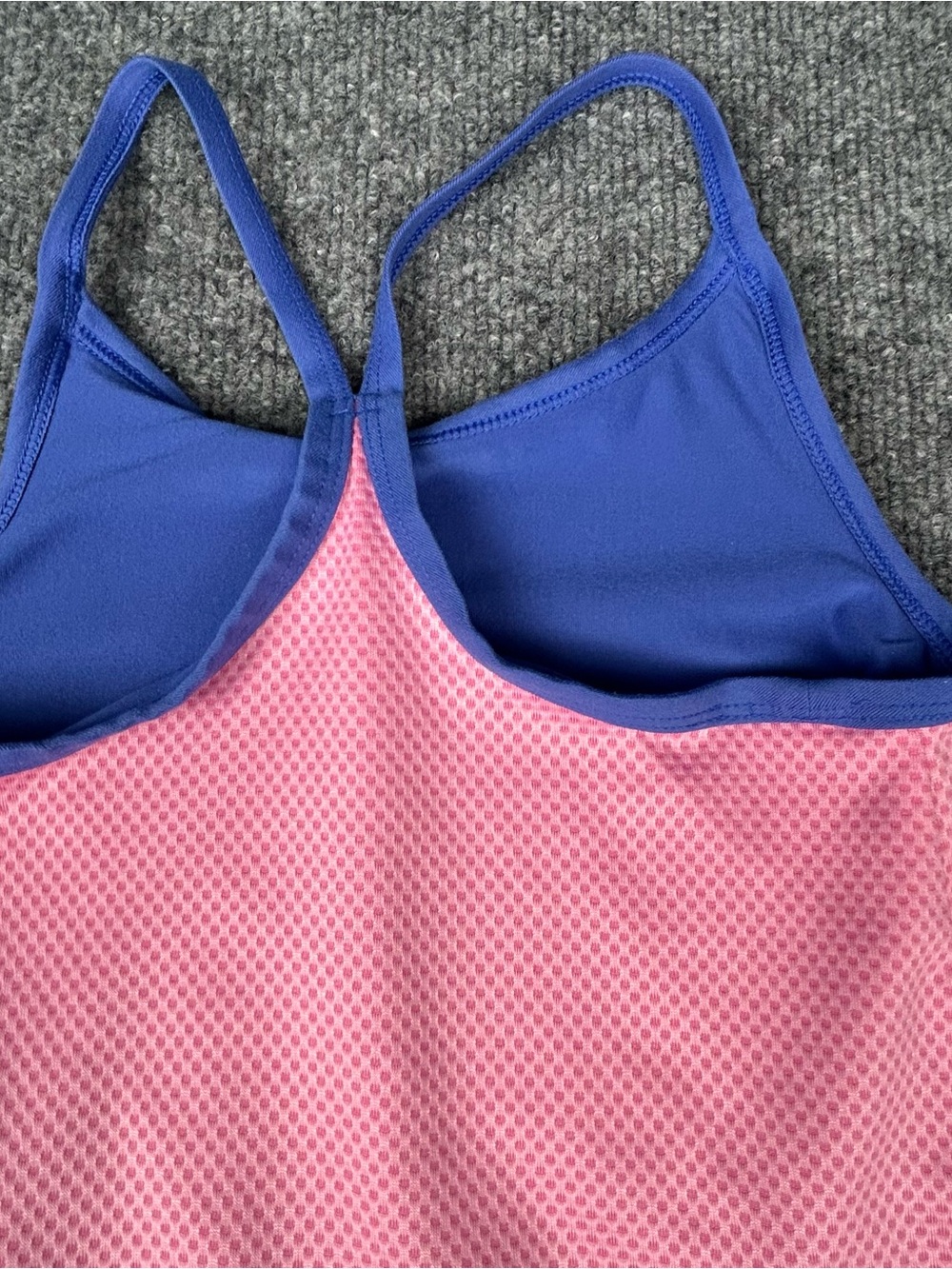 Hanna Andersson Girls 6/7 Racerback Athletic Mesh Dress w Built in Skort Bright - Picture 9 of 9